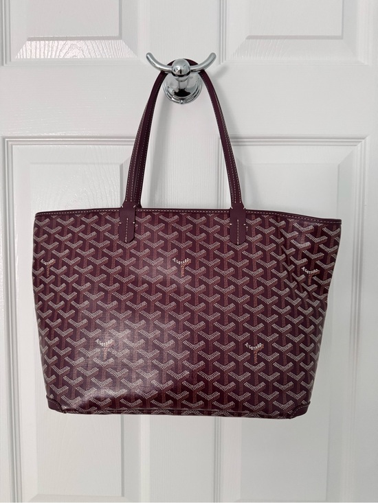 Goyard Handbags - Goyard Sac Artois PM Tote Bag Burgundy